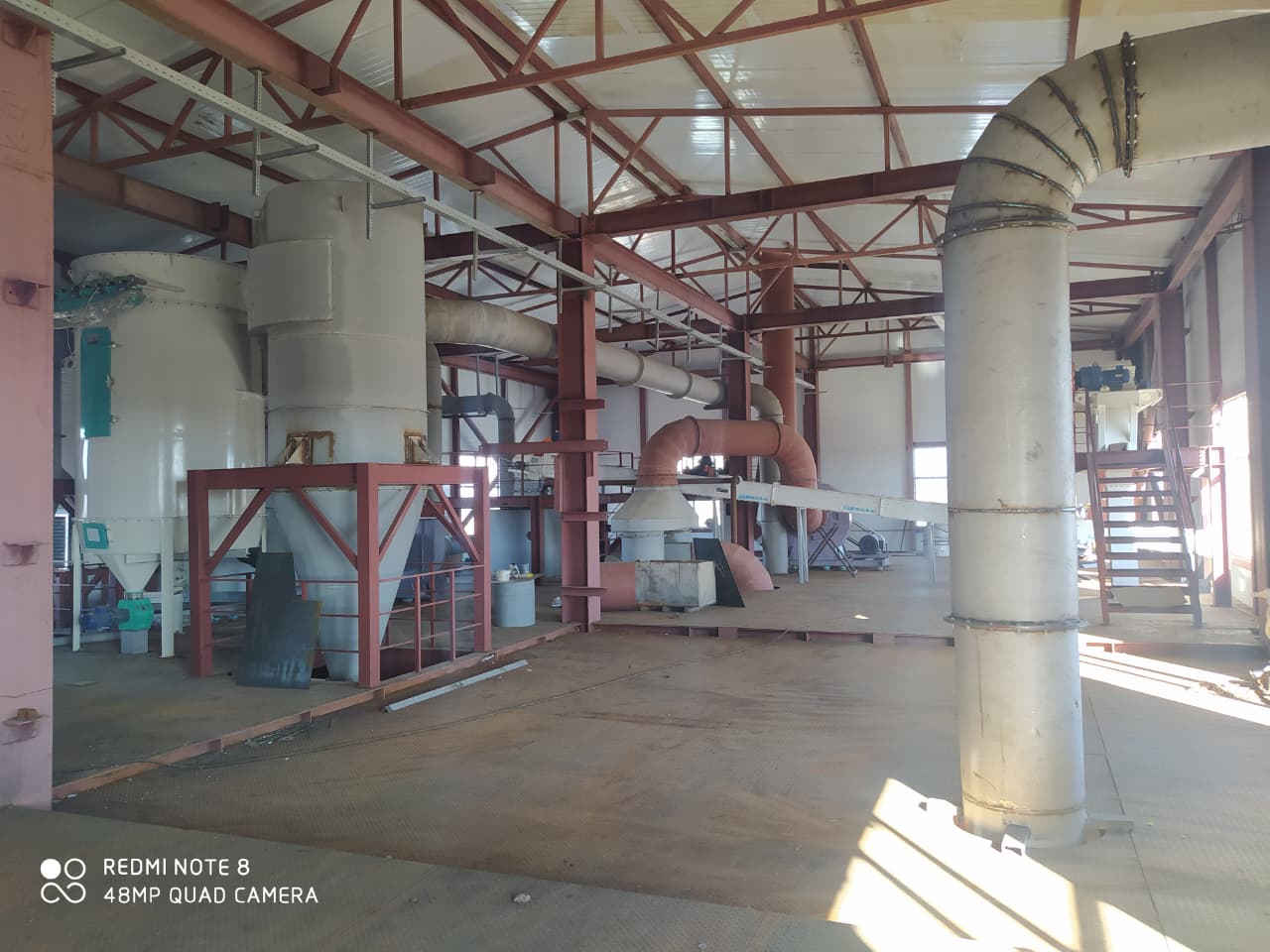 Construction of a Boiler House with Two E-10-1.4 Boilers Using Sunflower Husk and Coal
